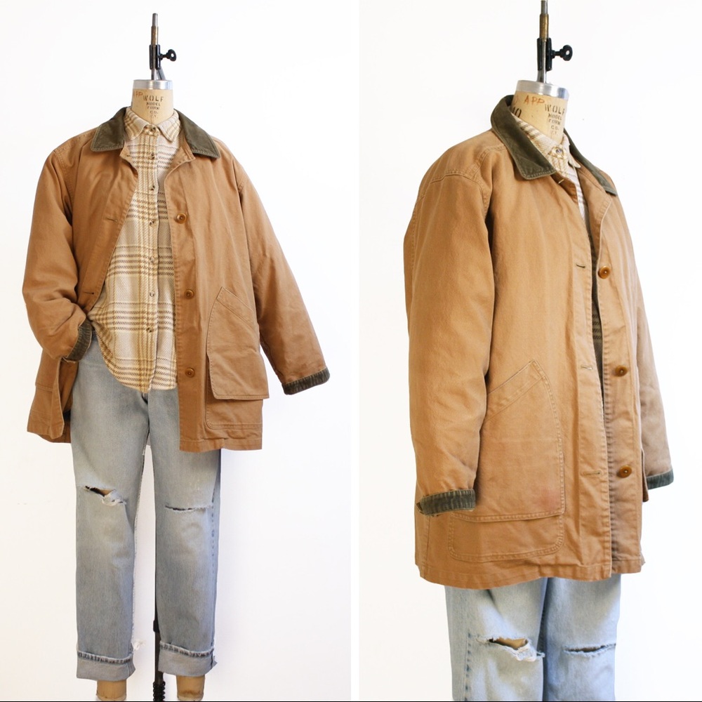 SOLD // Vintage LL Bean canvas field jacket